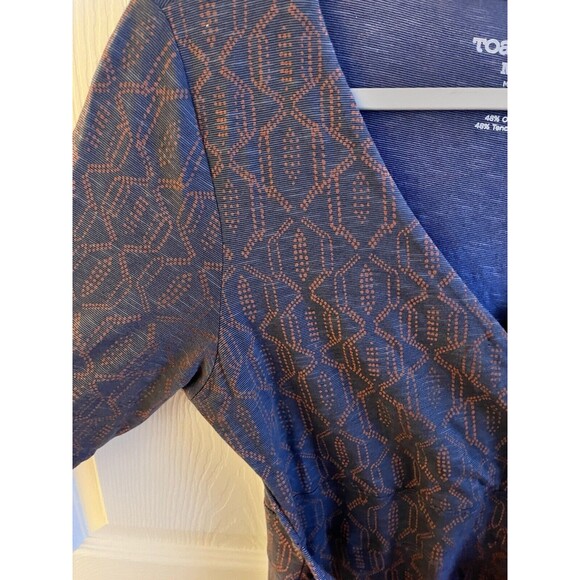 Toad & Co. Cue Wrap Cafe Organic Cotton Dress Women's M Boho Skater Gorpcore - Picture 7 of 8